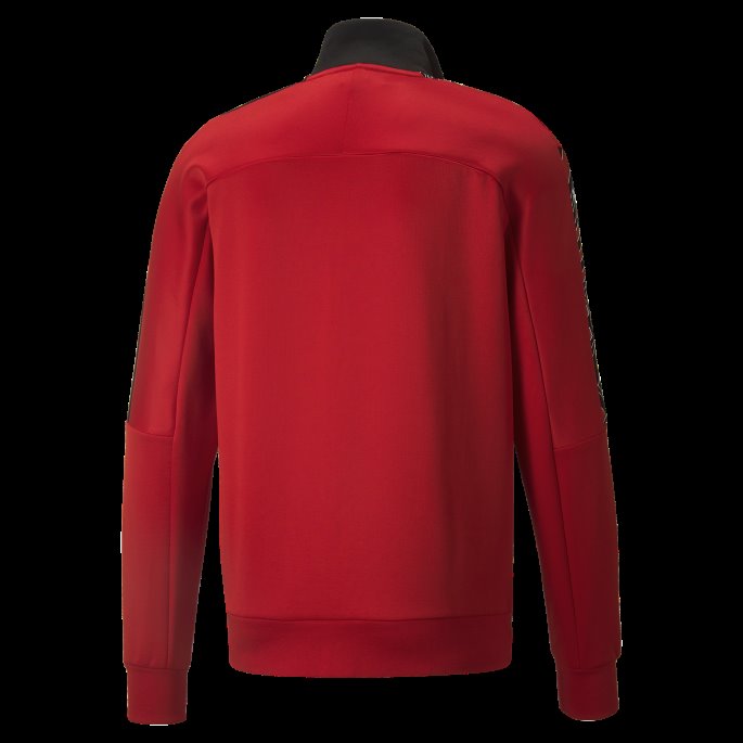 Puma På Tilbud Rosso Corsa Scuderia Ferrari Race T7 Treningsjakke For Menn