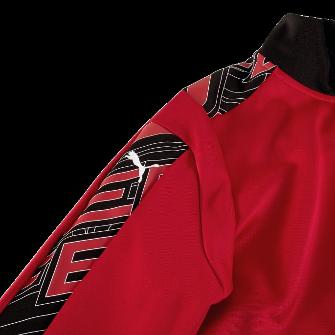 Puma På Tilbud Rosso Corsa Scuderia Ferrari Race T7 Treningsjakke For Menn
