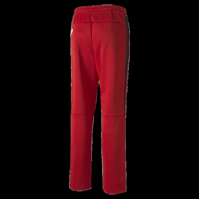 Scuderia Ferrari Race T7 Treningsbukser For Menn Puma På Tilbud Rosso Corsa