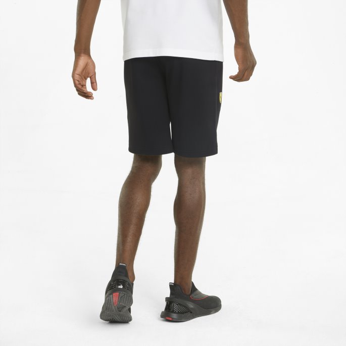 Svart Puma På Tilbud Scuderia Ferrari Race Svetteshorts For Menn
