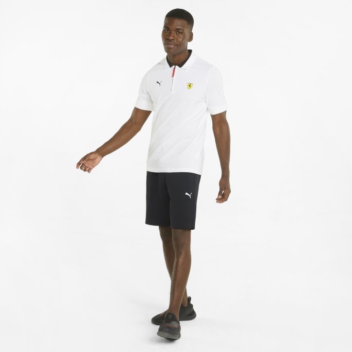 Puma På Tilbud Scuderia Ferrari Race Svetteshorts For Menn Svart