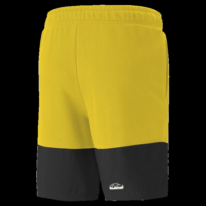 Porsche Legacy Sweatshorts For Menn Sitron Krom Puma På Salg