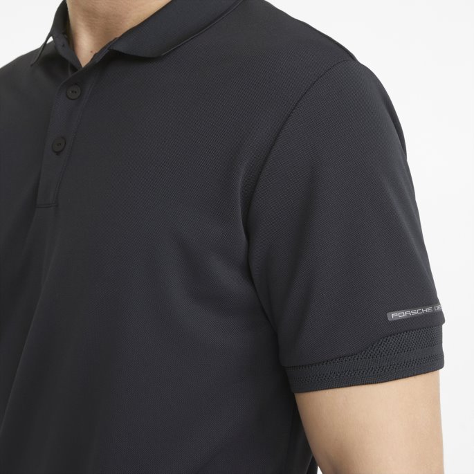 Puma På Tilbud Porsche Design Poloskjorte For Menn Kulsort