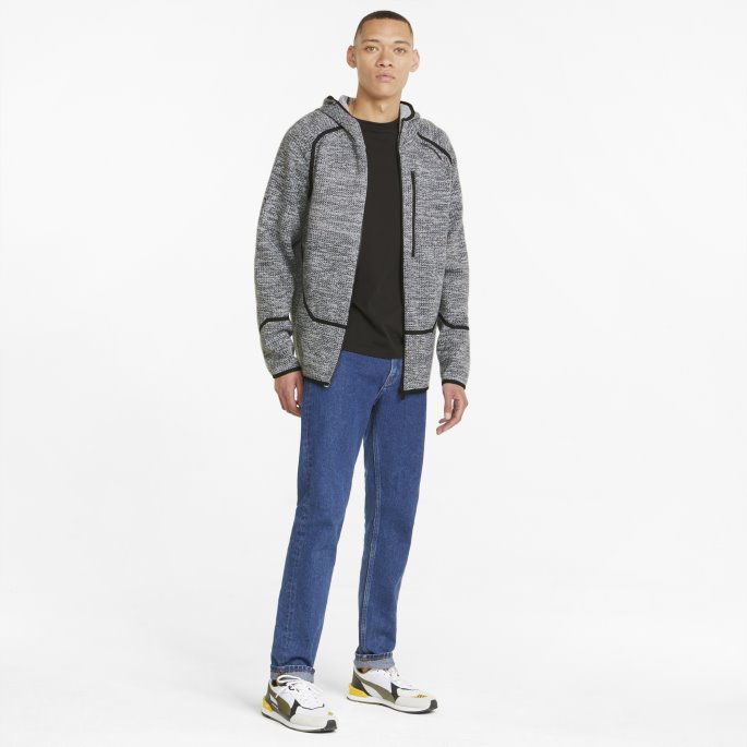 Mørk Skifer Puma På Tilbud Porsche Design Mcs Evoknit Herre Mellomlag