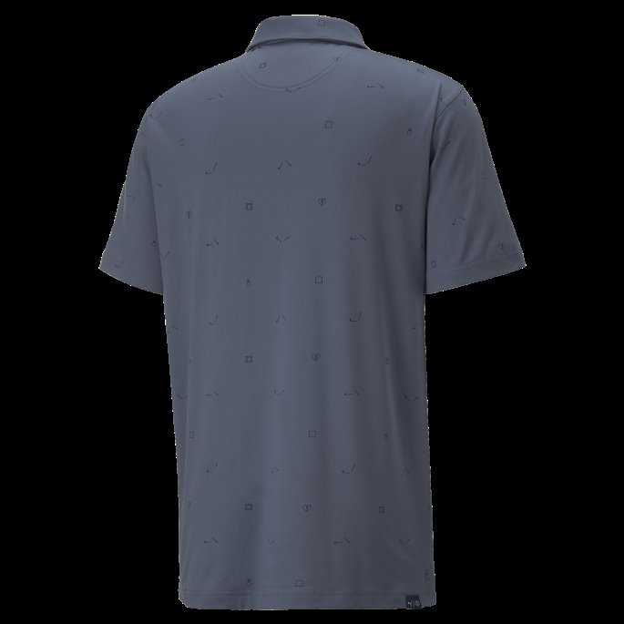 Puma På Tilbud Skyspunnet H8 Herre Golf Polo Skjorte Kveld Sky-marine Blazer