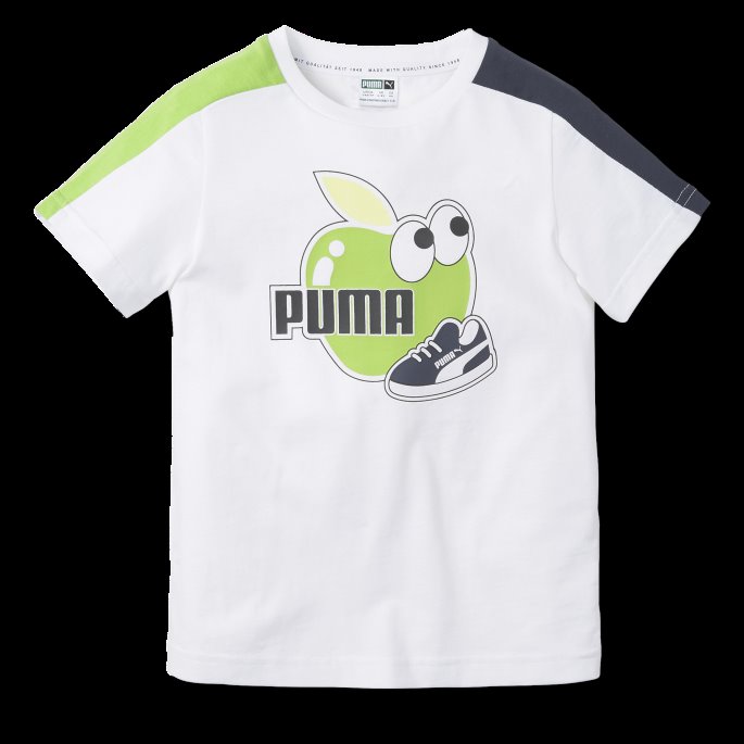 Puma På Tilbud Fruitmates Barneskjorte Hvit