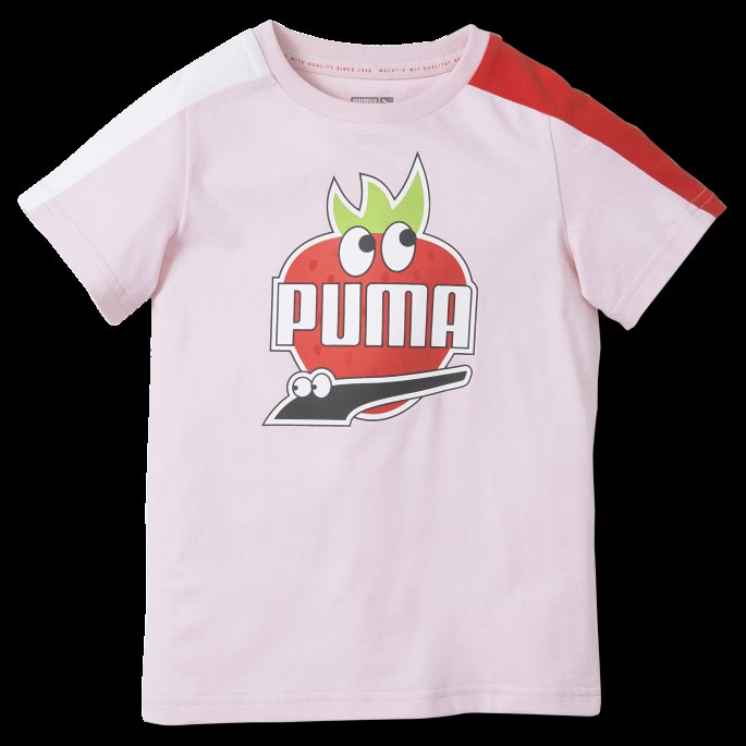 Fruitmates Barneskjorte Puma På Tilbud Kritt Rosa
