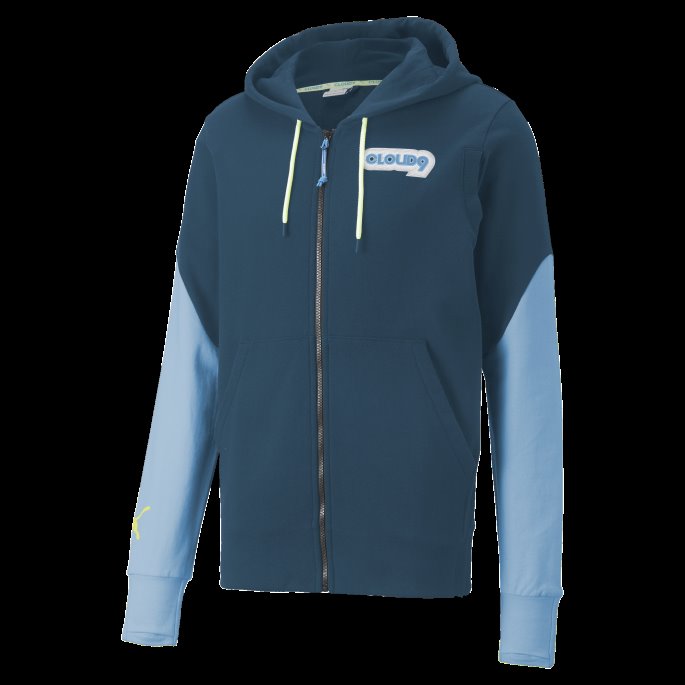 Puma På Tilbud X Cloud9 Full-zip Herre Esports Hettegenser Seilblå