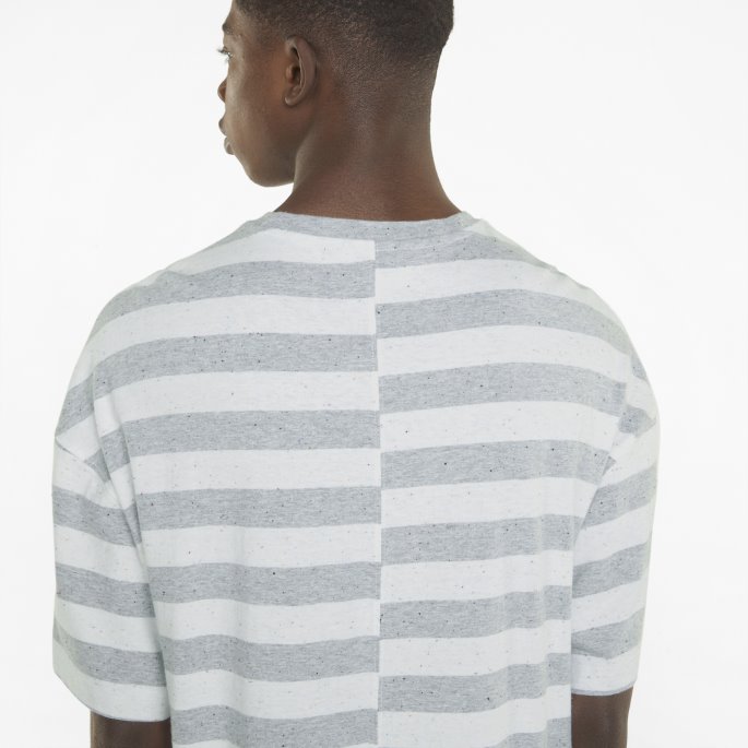 Pristine Heather Puma På Tilbud Re:collection Oversized Herre-t-skjorte