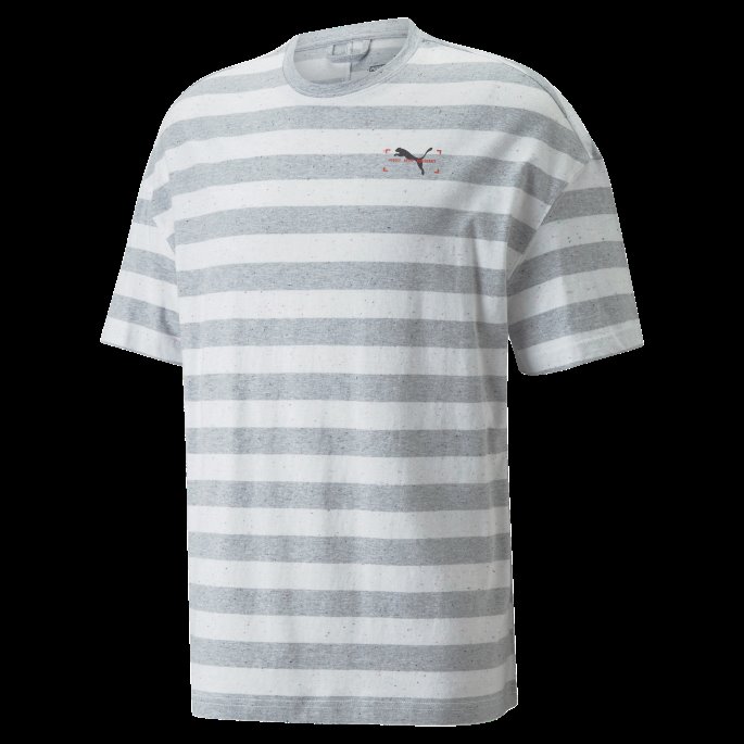 Pristine Heather Puma På Tilbud Re:collection Oversized Herre-t-skjorte