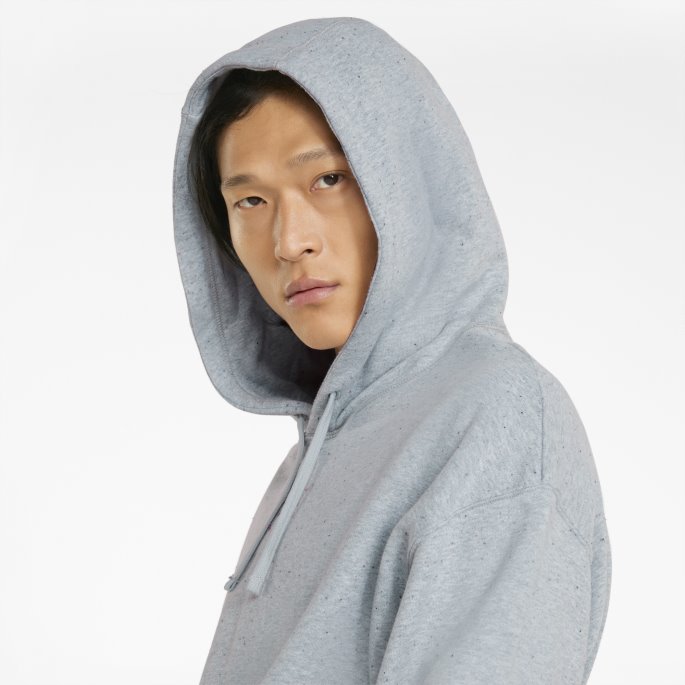 Puma På Tilbud Lys Grå Lyng Re:collection Grafisk Hettegenser