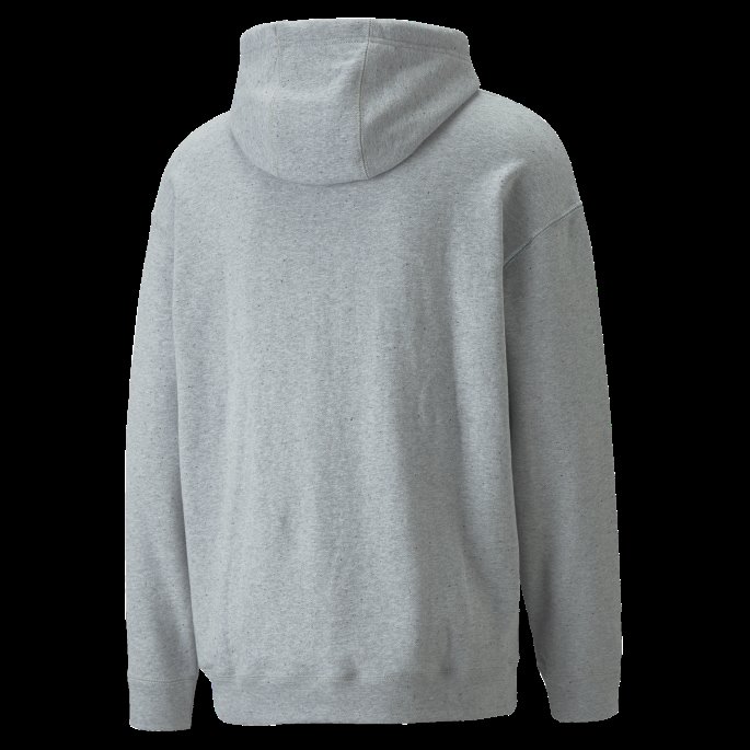 Puma På Tilbud Lys Grå Lyng Re:collection Grafisk Hettegenser