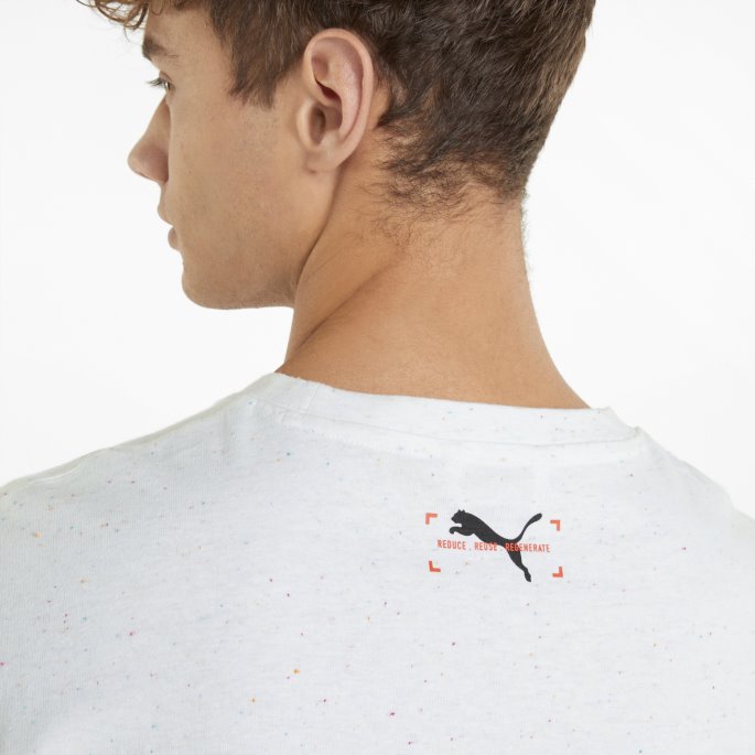 Puma På Tilbud Uberørt Lyng Re:collection Avslappet Herre-t-skjorte
