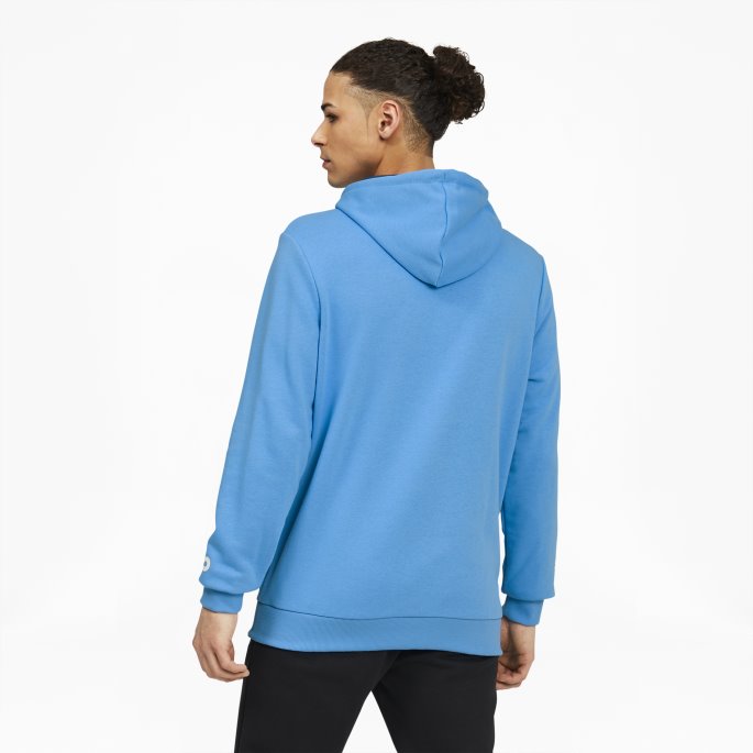 Puma På Tilbud X Cloud9 Essentials Esports-hettegenser For Menn Bleu Azur