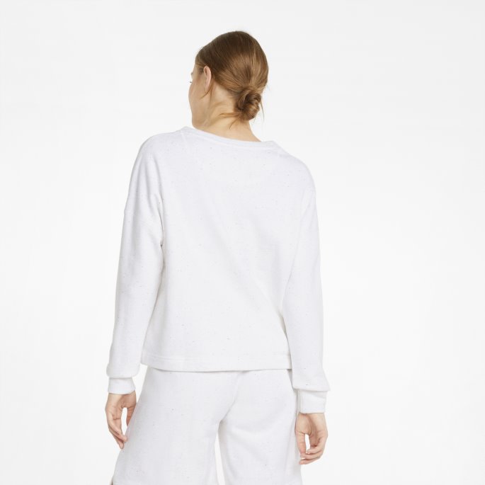 Re:collection Avslappet Damegenser Med Rund Hals Uberørt Heather Puma På Tilbud