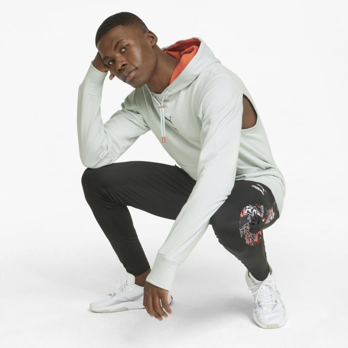 Puma På Salg Ice Flow Rkdo Grafisk Esports-hettegenser For Menn
