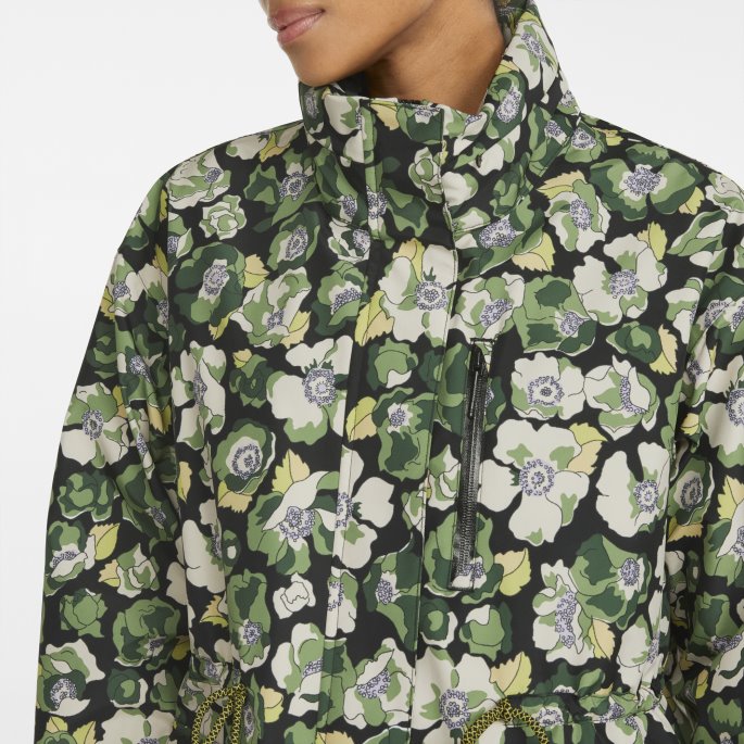 Puma På Tilbud X Liberty Regnjakke For Kvinner Svart-blomst Aop