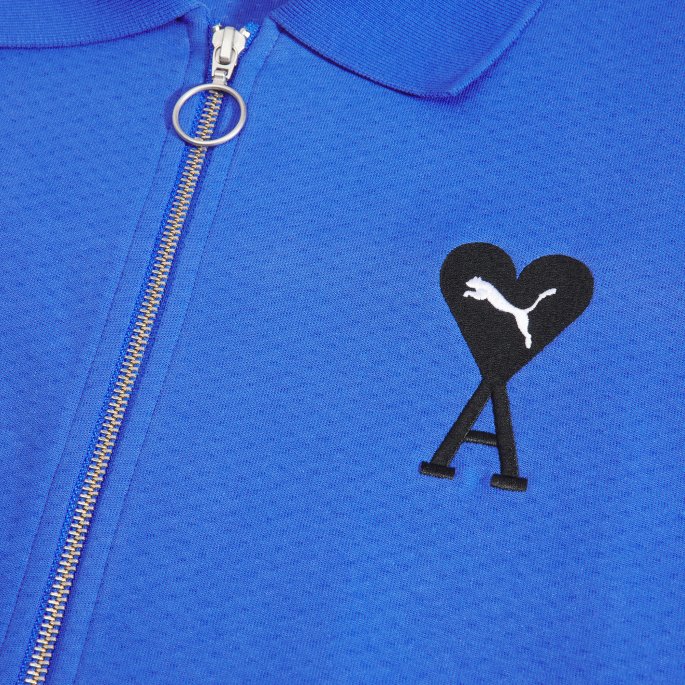 Puma På Tilbud X Ami Banetopp For Menn Blendende Blå