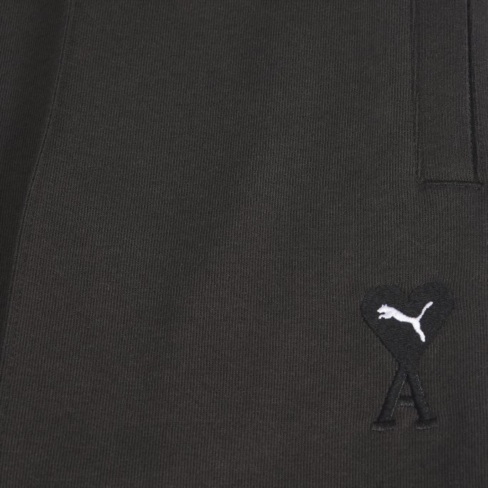 Puma På Tilbud X Ami Wide Strikkede Herrebukser Svart
