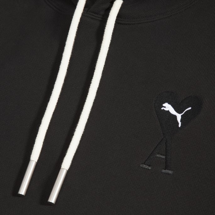 Svart Ami X Puma Hettegenser På Tilbud