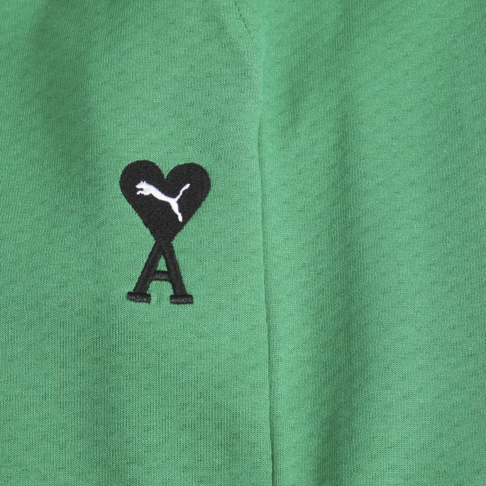 Puma På Tilbud X Ami Strikket Shorts Grønn
