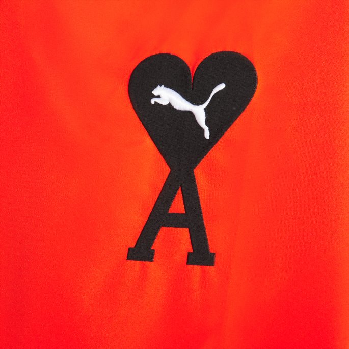 Puma På Tilbud X Ami Light Damejakke Orange.com