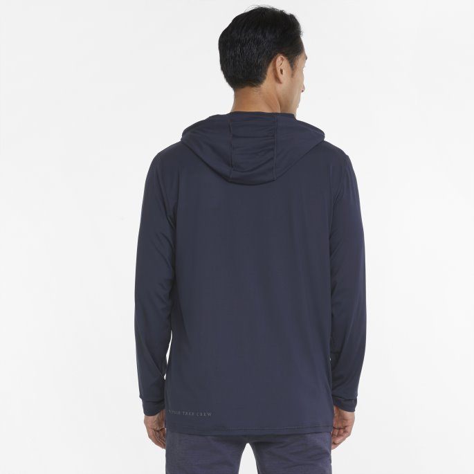 Puma På Tilbud X Ptc Golf Hettegenser For Menn Marine Blazer