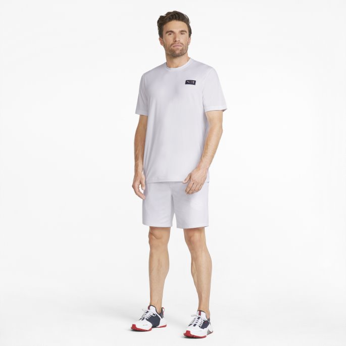 Puma På Tilbud X Ptc Herre Golf T-skjorte Lys Hvit