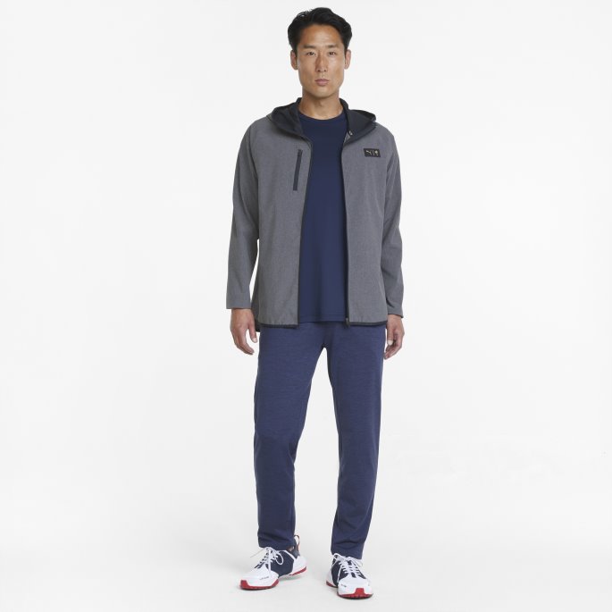 Puma På Tilbud X Ptc Hette Golfjakke Herre Marineblå Blazer Lyng