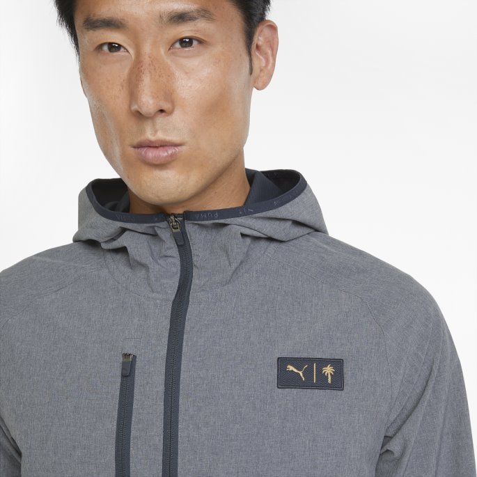 Puma På Tilbud X Ptc Hette Golfjakke Herre Marineblå Blazer Lyng
