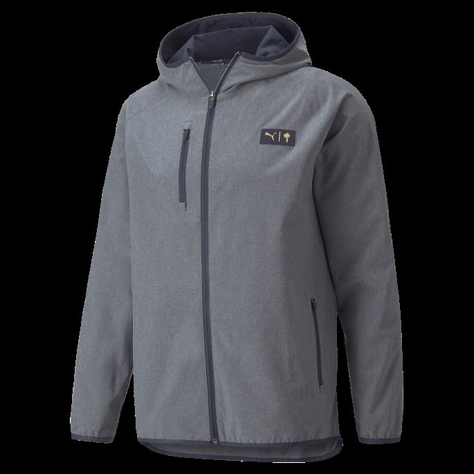 Puma På Tilbud X Ptc Hette Golfjakke Herre Marineblå Blazer Lyng