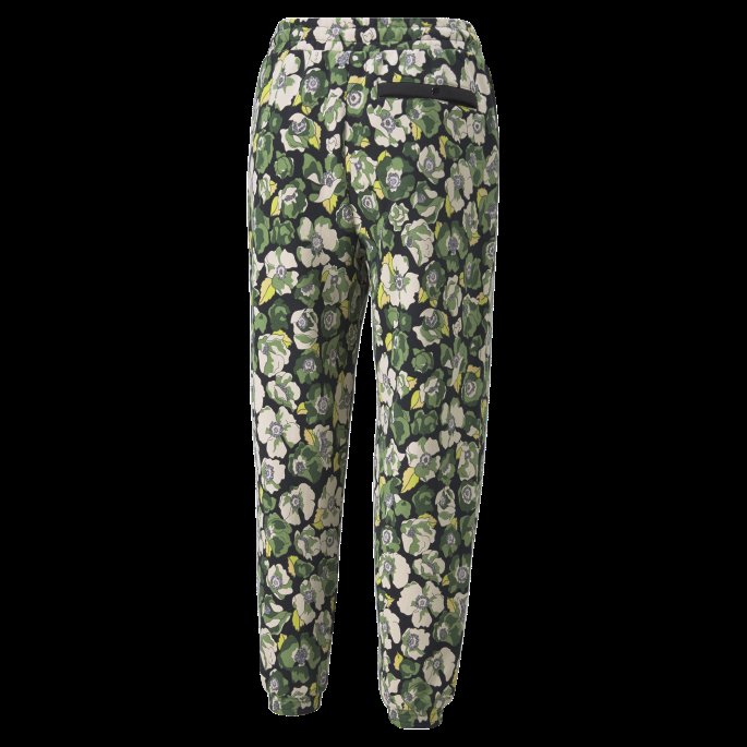 Puma På Tilbud X Liberty Printed Joggebukser For Kvinner Svart-blomst Aop