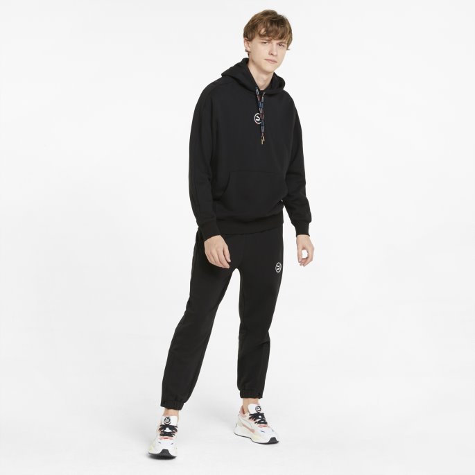Puma På Tilbud Svart T7 Go For Hettegenser