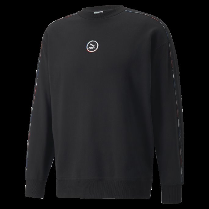 T7 Go For Sweatshirt Med Rund Hals Svart Puma På Tilbud