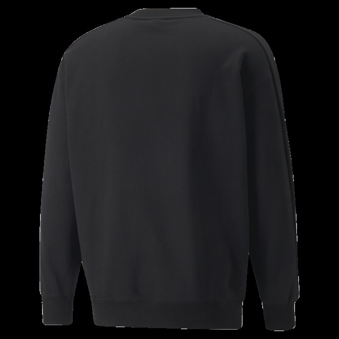 T7 Go For Sweatshirt Med Rund Hals Svart Puma På Tilbud