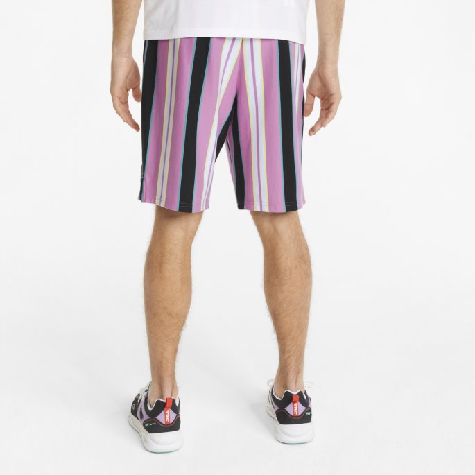 Puma På Tilbud Swxp Printed Longline Herreshorts Hvit