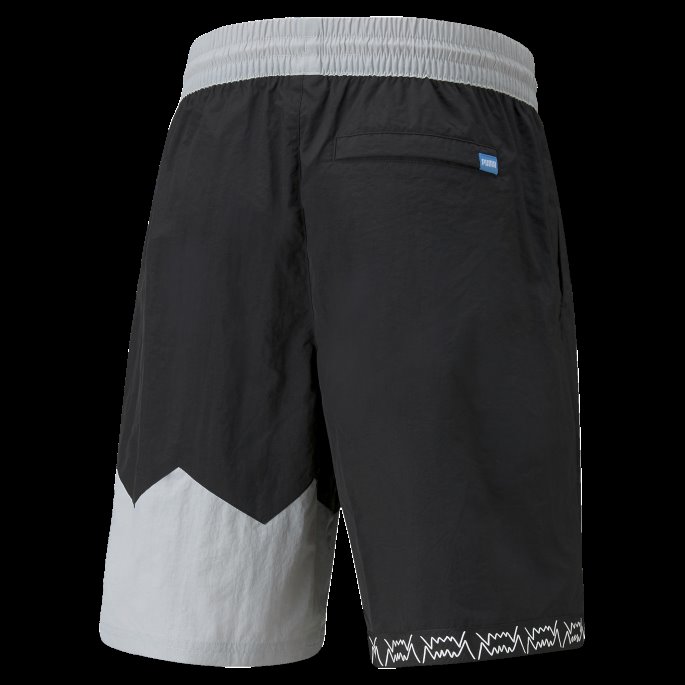 Black-harbor Mist Puma På Salg Kjever Vevde Basketballshorts For Menn