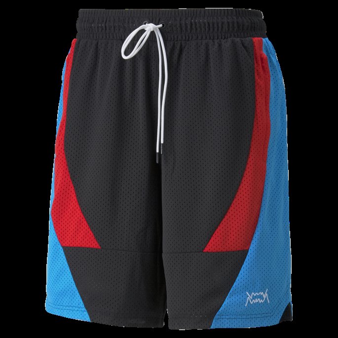 Svarte Slashing Basketballshorts For Menn Puma På Salg