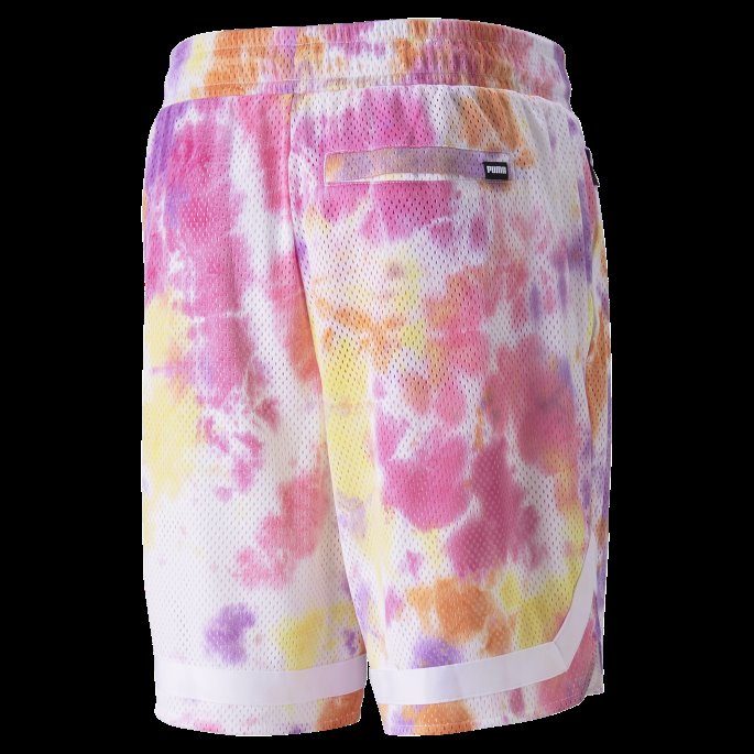 Høyrisiko Rød Puma På Salg Sommerligaen Basketballshorts For Menn