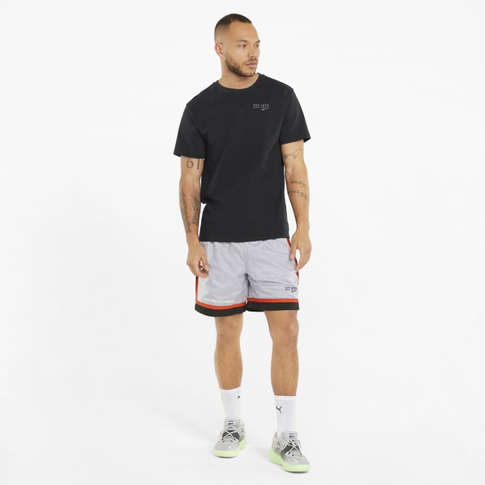 Svart Inbounds Basketball T-skjorte For Menn Puma På Salg