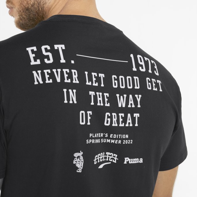 Svart Inbounds Basketball T-skjorte For Menn Puma På Salg