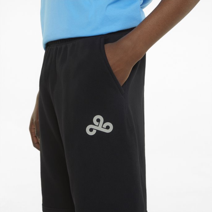 Puma På Tilbud X Cloud9 Essentials Esports Sweatshorts For Menn Svart
