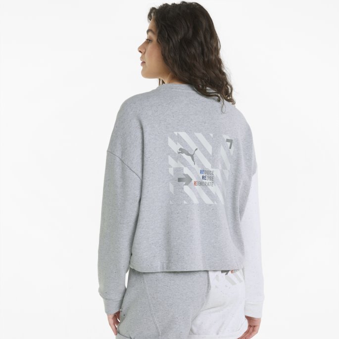Puma På Salg Bmw M Motorsport Re:collection Crew Neck Damegenser Pristine-bros B1np020