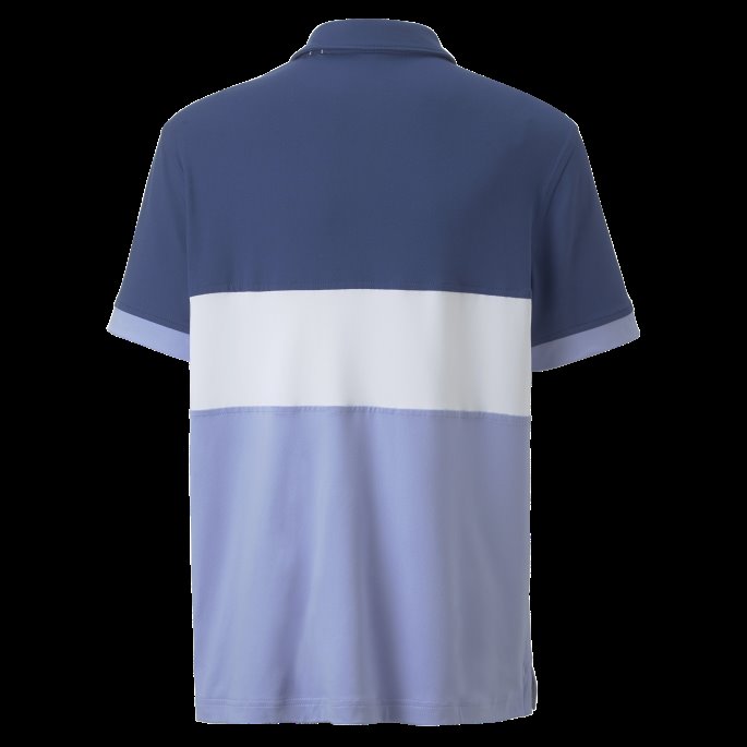 Skyspunnet Motorvei Ungdom Golf Poloskjorte Flammende Blå-lavendar Pop Puma På Salg