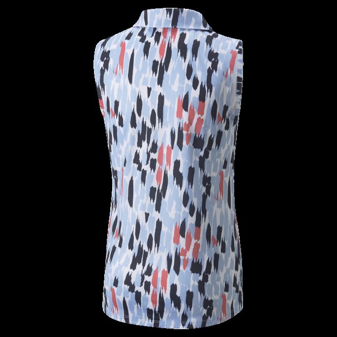 Skyspunnet 3 Børste Ermeløs Ungdom Golf Poloskjorte Puma På Salg Serenity-rapture Rose