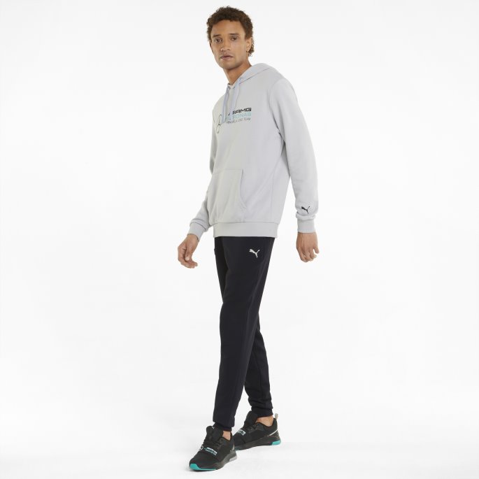 Puma På Tilbud Svart Mercedes F1 Essentials Joggebukser For Menn