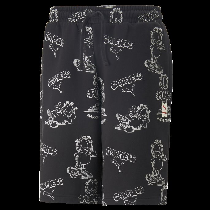 Puma På Tilbud X Garfield Printed Herreshorts Svart