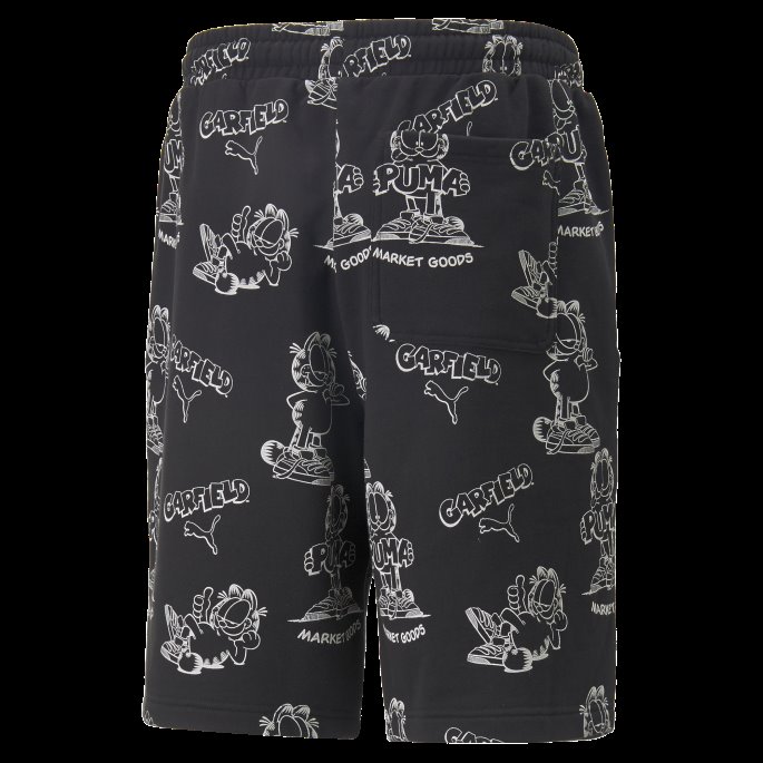 Puma På Tilbud X Garfield Printed Herreshorts Svart
