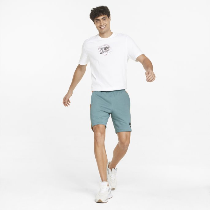 T7 Btl Herreshorts Puma På Salg Mineralblå