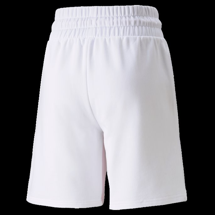 Hvitt Merke Love High-waisted Dameshorts Puma På Salg